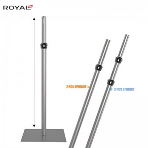 Регулируема вертикална стойка за тръби и планки 5ft-8ft